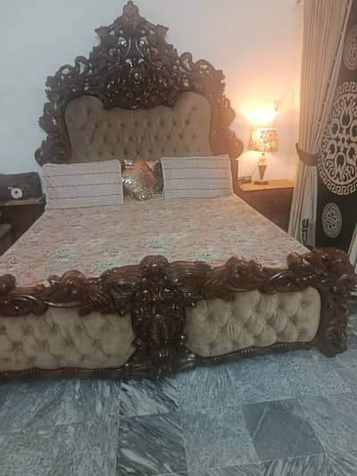 Pure tali wood King size bed