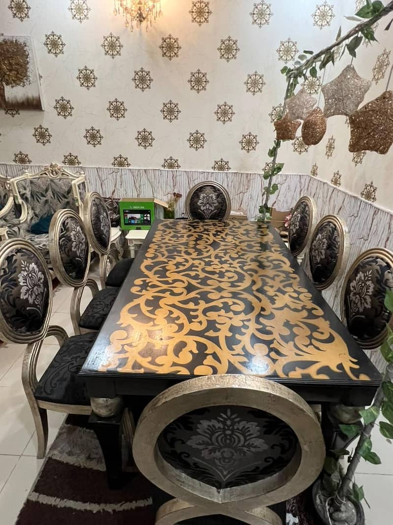 daining table and sofa set 7