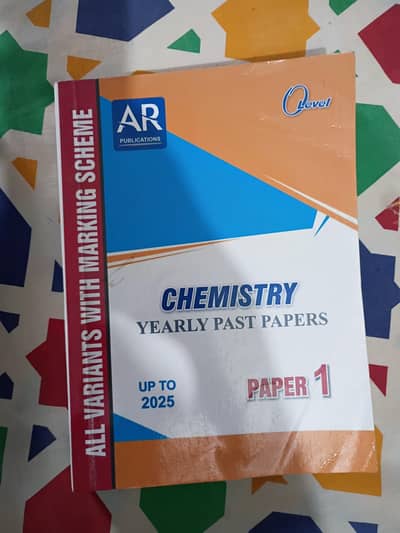 o'level yearly chemistry past papers urgent sale