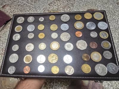 Coins, different counties k different coins siky collectibles vintage