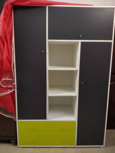 Neat & Clean Kids Wooden Wardrobe / Almirah