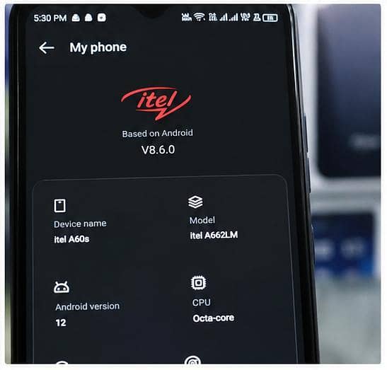 Itel A60 5