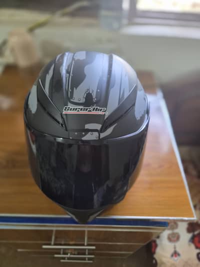 Flip up full face helmet. Super Air Model 902 . DOT certified.