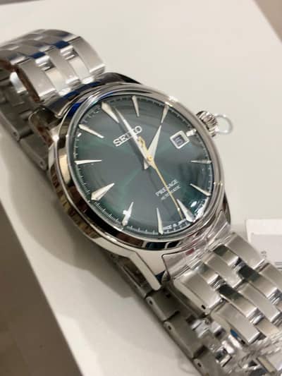 Tissot Chemin Des Tourelles Powermatic 80 & SEIKO PRESAGE GREEN