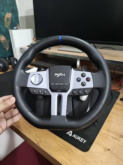 PXN V9 Gen 2 Gaming Steering Wheel Set - Brand New 10/10 with box
