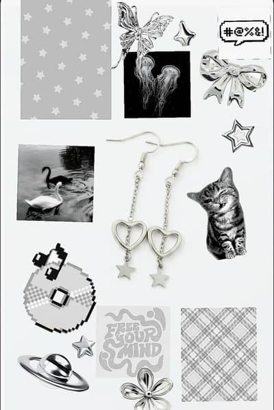 Heart earrings 
