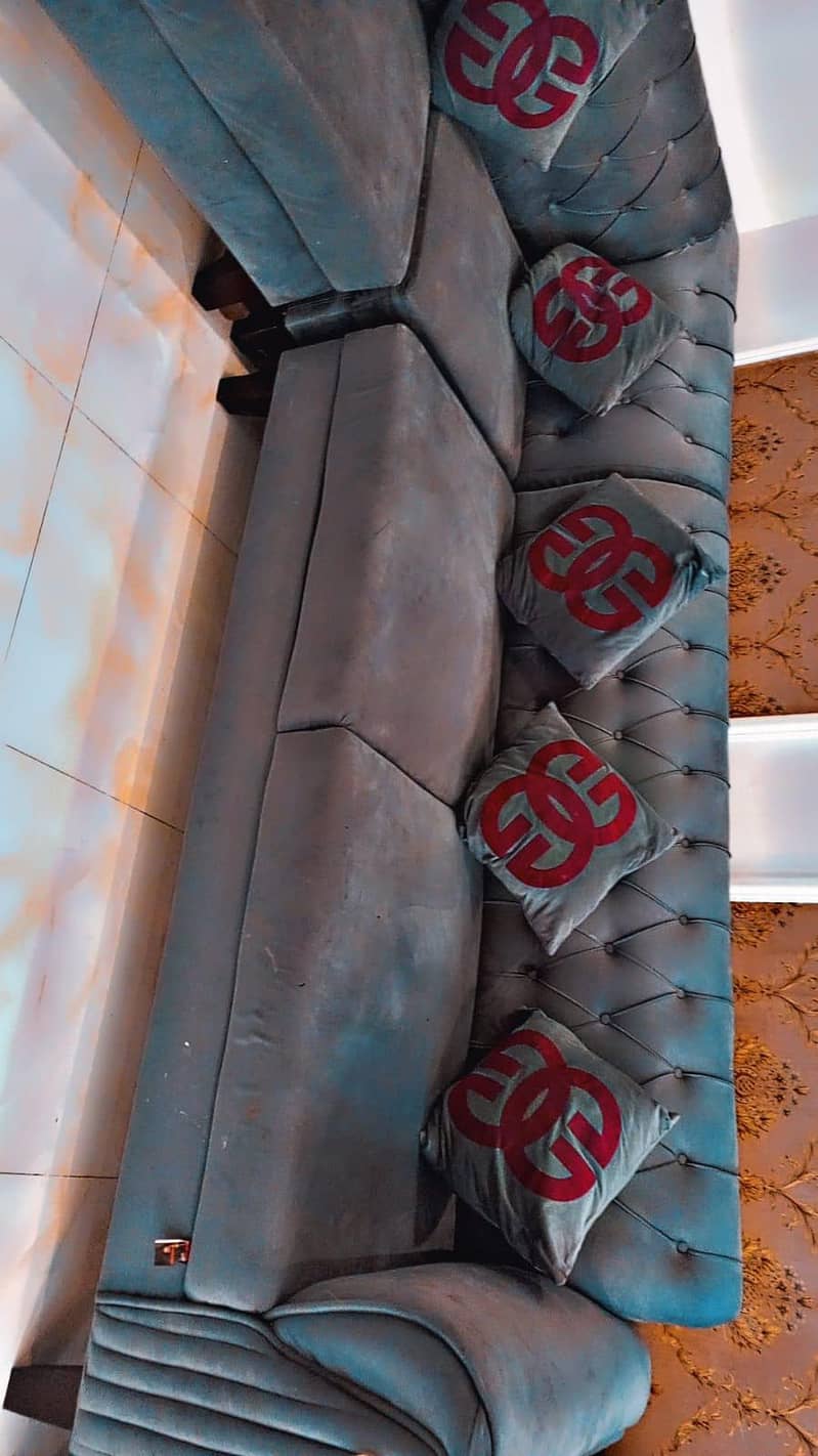 L shaped sofa 1