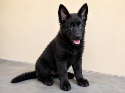 German Shepherd Male Puppy Long Coat