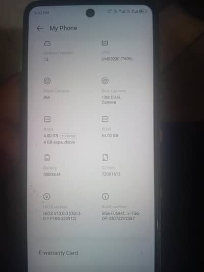 Tecno Spark Go