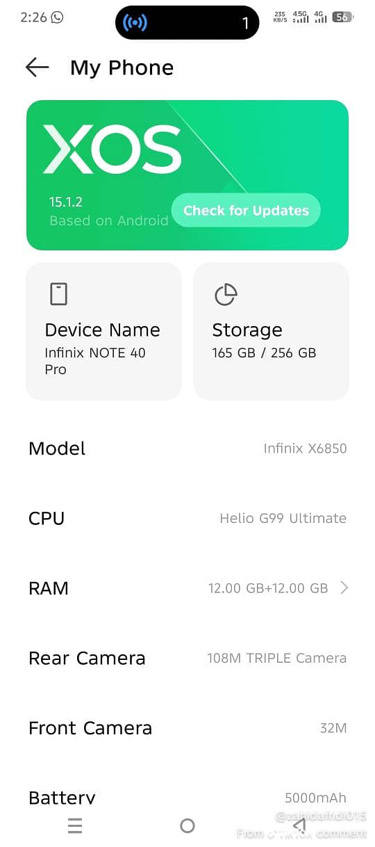 Infinix Note 40 3