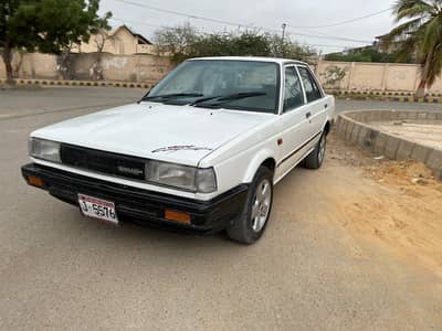 Nissan Sunny 1986 LX 1.0 B12 1986/1988 |White|Family Used Cars