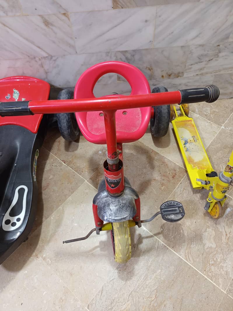Scooty,Cycle,Car 5