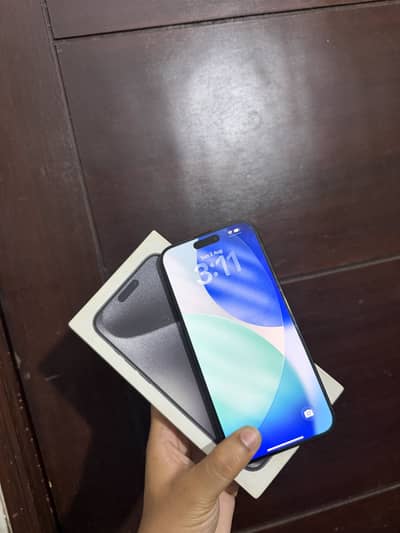 iPhone 15 Pro Max with box