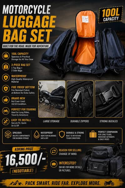Touring bags for bike