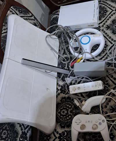 Nintendo wii with complete accessories