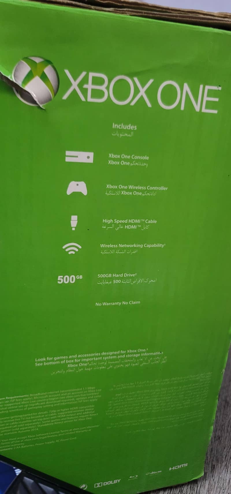 Xbox 1 Box pack 4