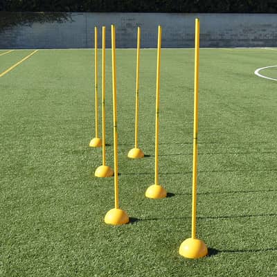 Football Agility / Slalom Training Poles Set