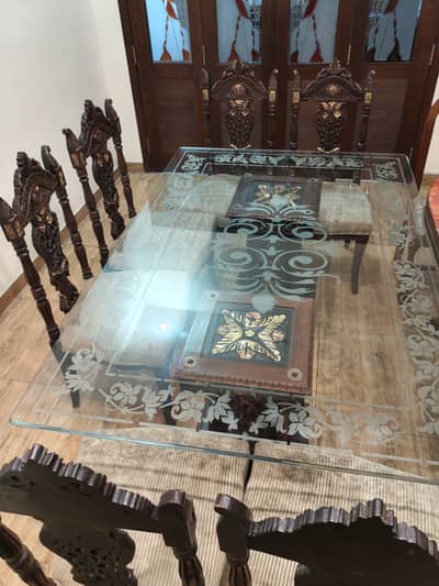 Wood  Dining set