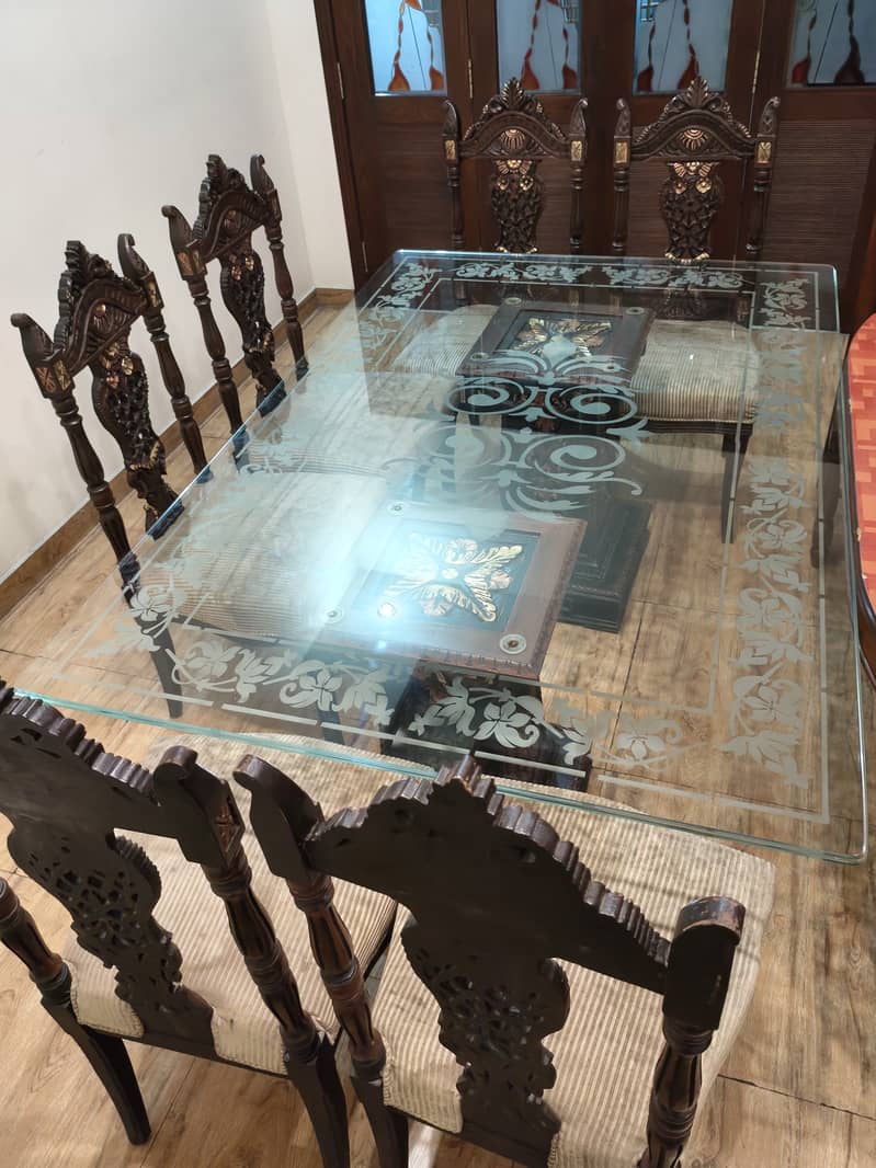 Wood  Dining set 3