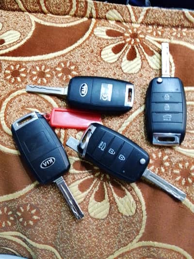 keys of cars