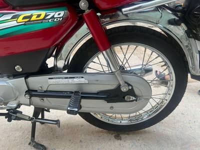 Honda CD 70 2023 model all document complete argent for sale