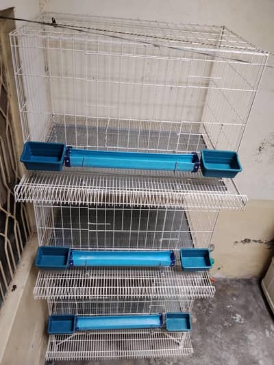 3-Story Heavy-Duty Poultry Cage for Sale