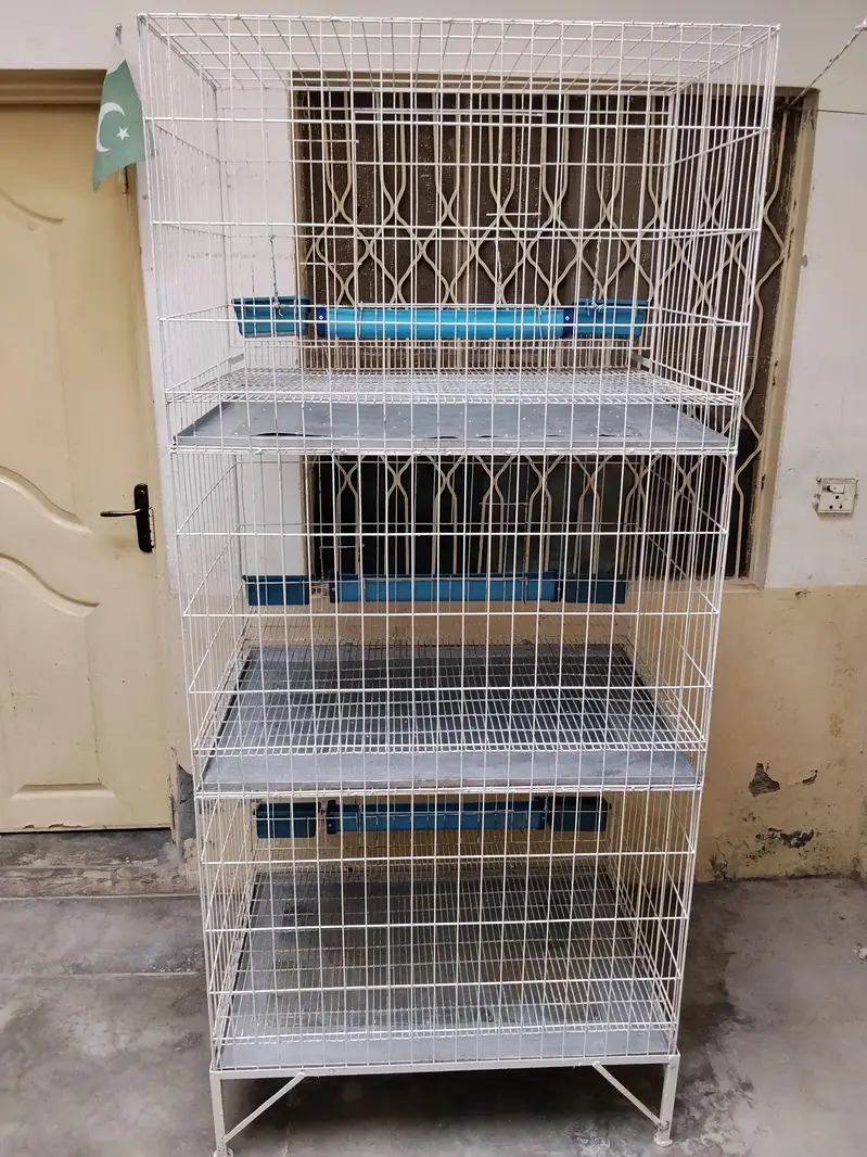 3-Story Heavy-Duty Poultry Cage for Sale — photo 3