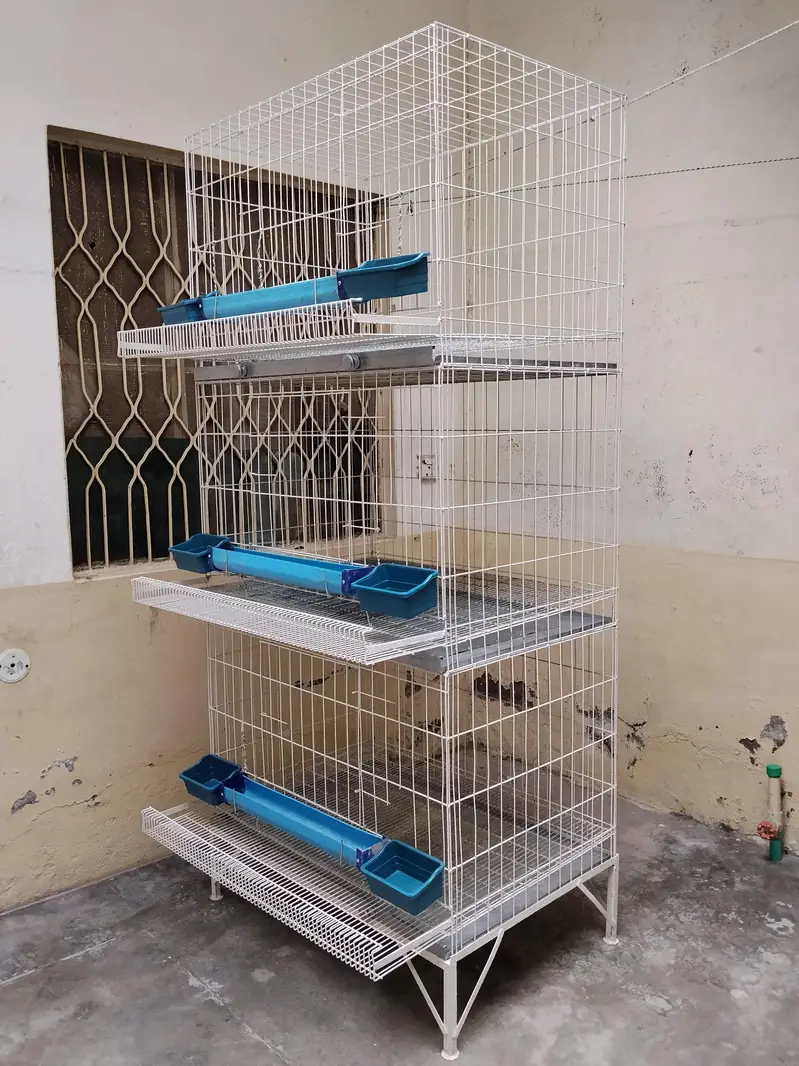 3-Story Heavy-Duty Poultry Cage for Sale — photo 6