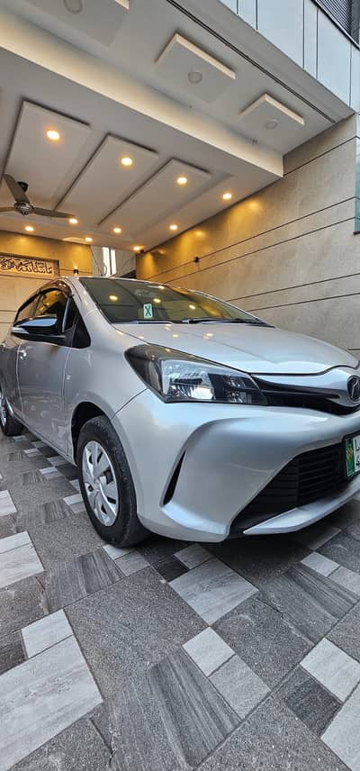 Toyota Vitz 2014 /18 auction sheet 4.5 grade