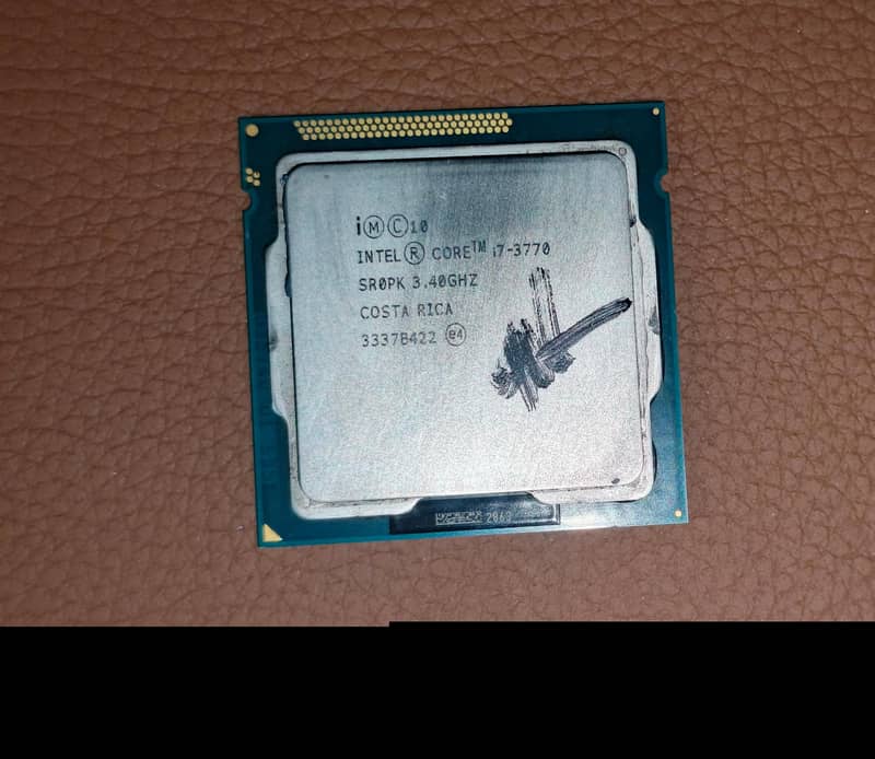Intel i7-3770 3rd generation 1