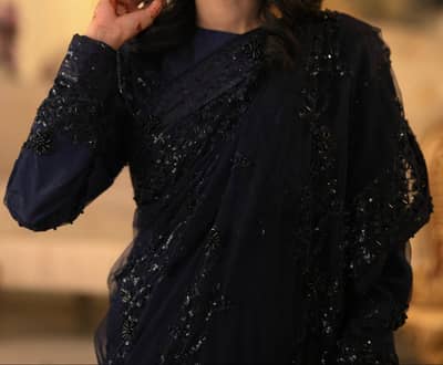 sareee small size formal dress