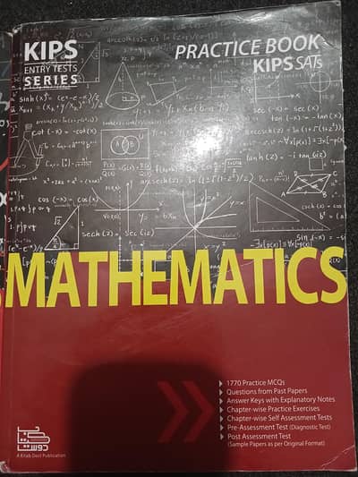 KIPS Entry Test Math Practice & Prep Book for sale