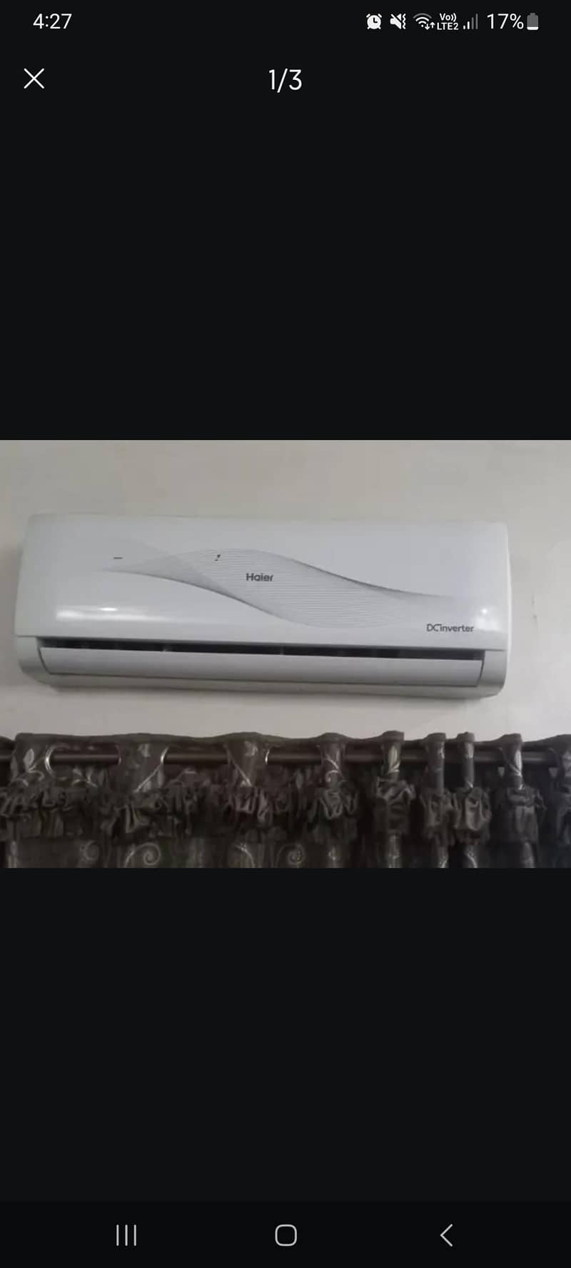 Haier DC inviter. 0