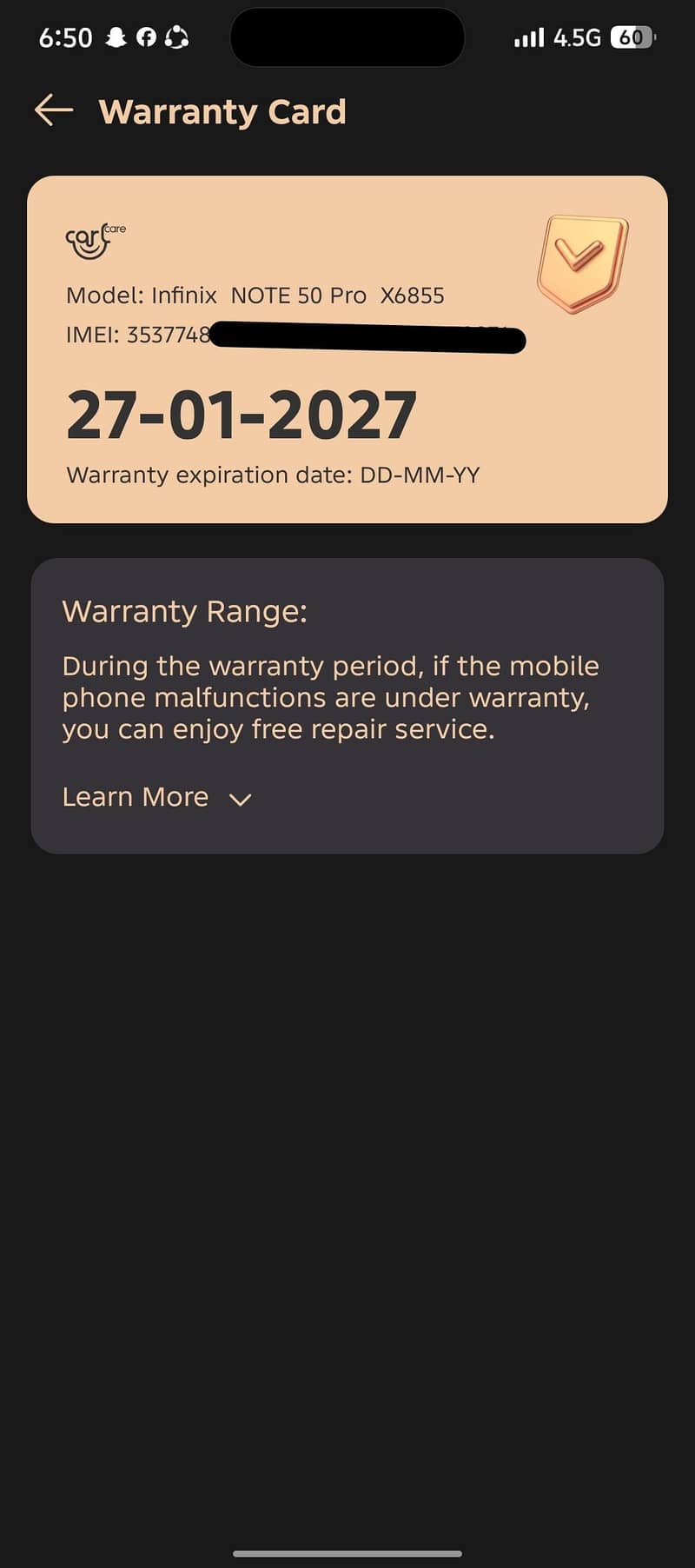 Infinix Note 50 Pro 8