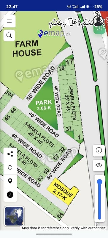 05 Marla Plot Tipu Sultan Ext Ready For Construction Map Approved