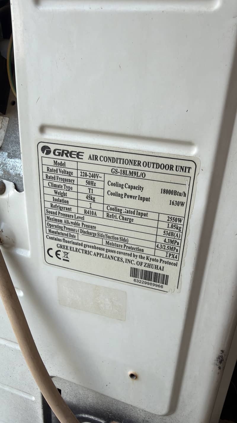Gree 1.5 Ton Split AC 3