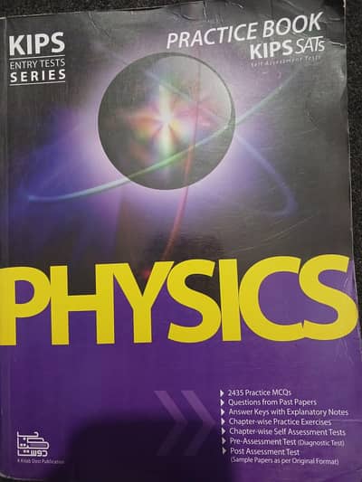 KIPS Entry Test Physics Practice & Prep Book for sale