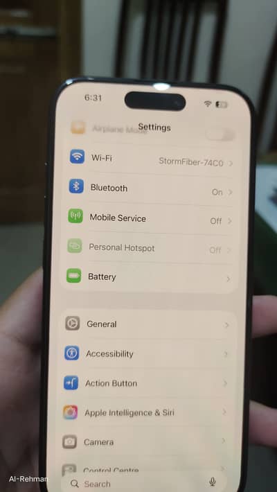Apple iPhone 15 Pro FU 256gb 91% battery