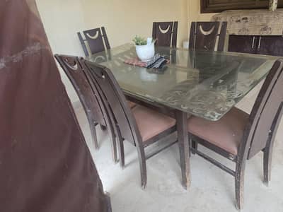 Dinning table 6 chair