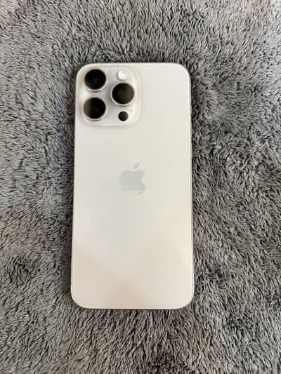 Iphone 15 pro max PTA approved with box 256 gb
