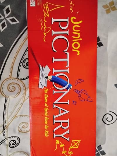 Junior Pictionary Board Game – Complete Set | Excellent Condition