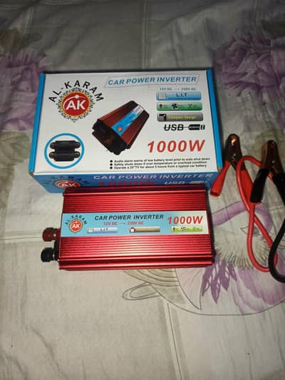 Al karam 1000w car power inverter brand new condition 0310-0049640