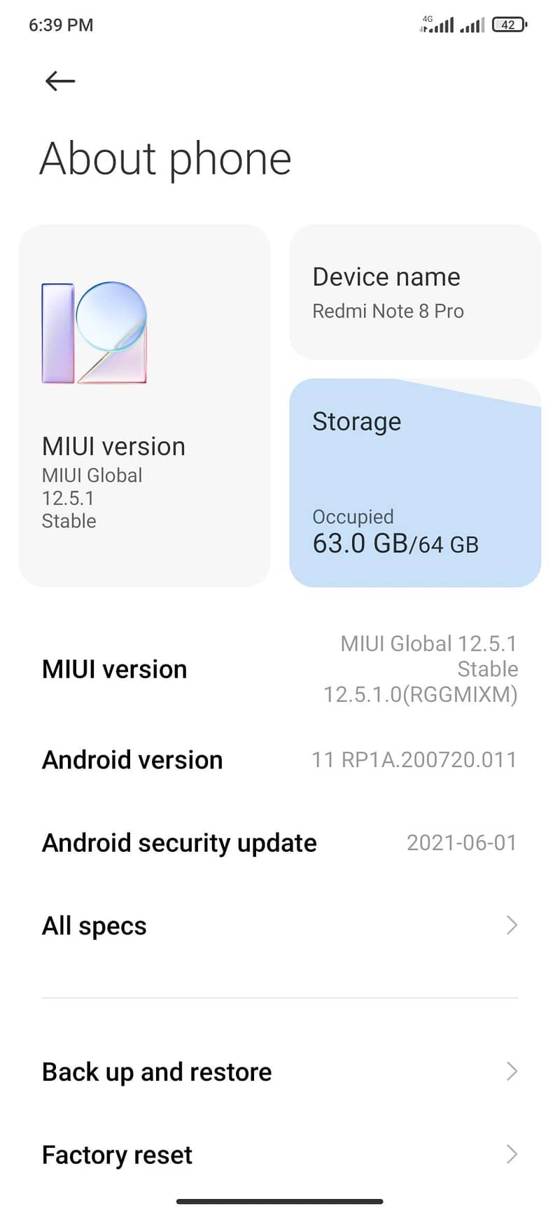 redmi Note 8 pro 4