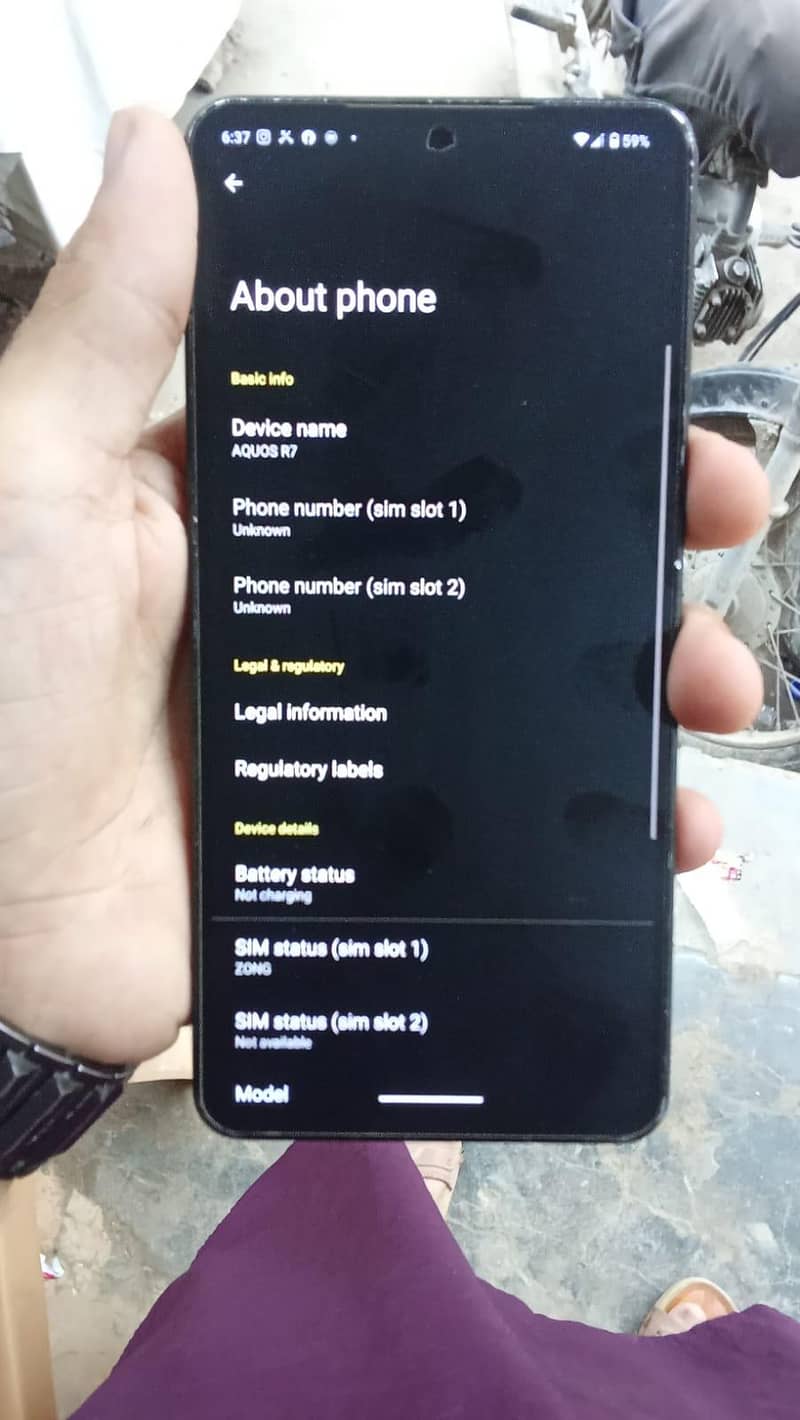 Sharp Aquos Crystal 8