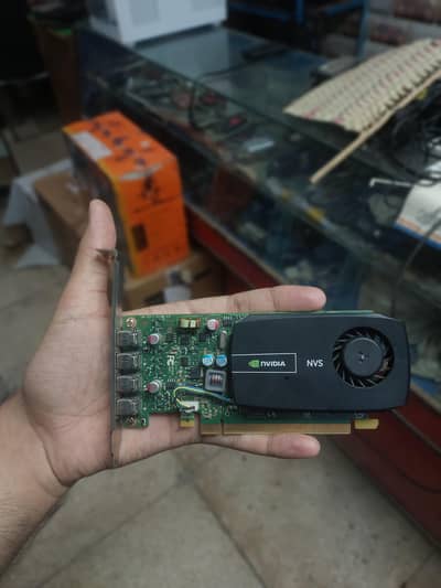 NVIDIA NVS 510 DDR 3 4k reselution 128+bits (2 GB)