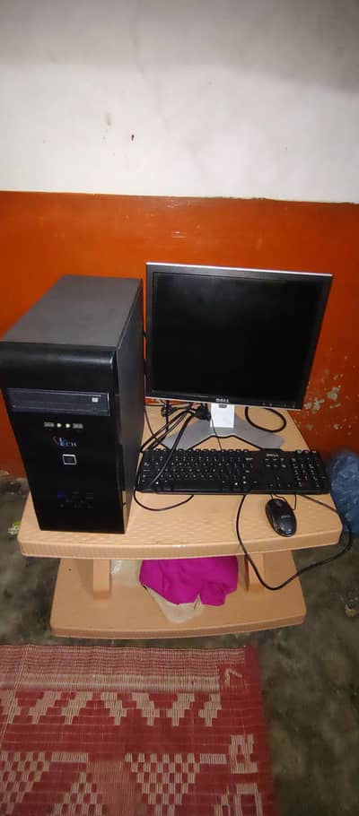 Intel Core i5 3rd Gen Desktop + Gigabyte H77 Motherboard+Dell Moniter