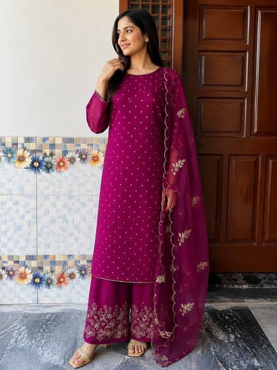 Embroided luxury pret