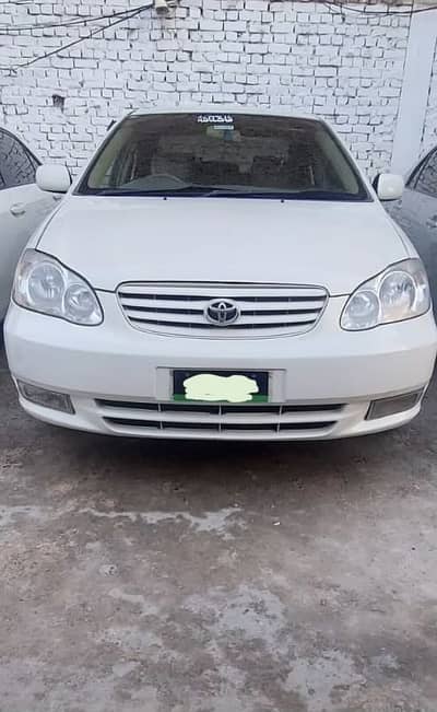 Corolla Se saloon 2005 model