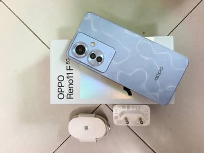 OPPO Reno 11f 5g  with box chager