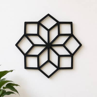 Handmade Ice Cream Stick Wall Art | Unique Home Decor